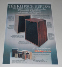 Poster klipsch heresy - poster,