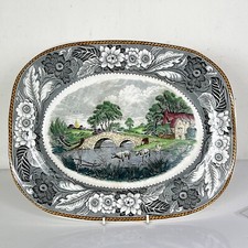 Antico Piatto Vassoio in