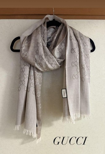 Sciarpa lana gucci grigia - di,