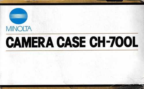 Minolta camera case 700l - camera,