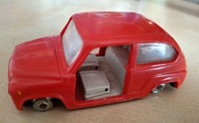 Politoys aps fiat 600 rosso - politoys, 600,
