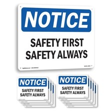 Safety First Safety Always