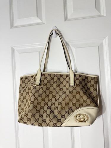 Borsa vintage gucci tela - gucci,