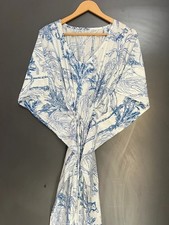 Maxi abito donna blu - , indiano