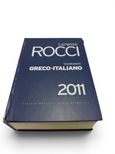 Rocci vocabolario greco - vocabolario,