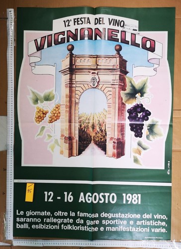 Manifesto vignanello viterbo - manifesto, vignanello 