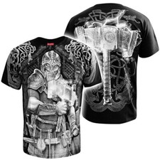 T-Shirt Nera Nordica Valhalla