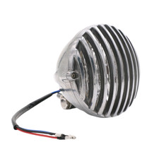 Motos Polished Grill Headlight