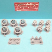 GPMODELLING Cerchi & Speedline 15'' flat for Lancia Delta 16V - 2416V6