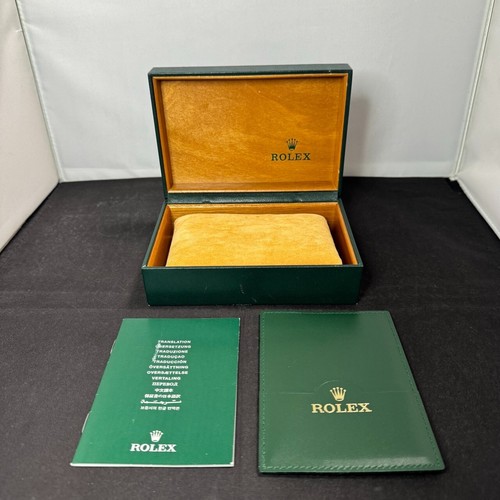 Rolex green watch box - green,