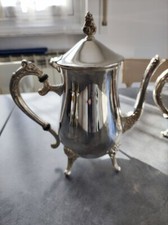 Set da The placcato in argento