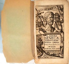 SENECA OPERA OMNIA – PEZZANA – VENEZIA – 1669