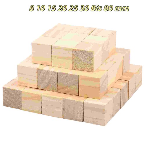 Cubo legno naturale di - in,