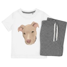 'Fawn Pit Bull Terrier' Set di
