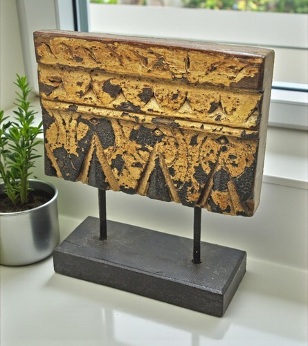 Antico floreale legno - in,