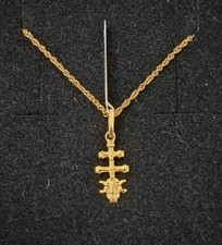 Ciondolo Con Catena Oro 18k