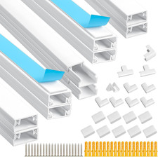 Canalina passacavi muro kit - canalina,