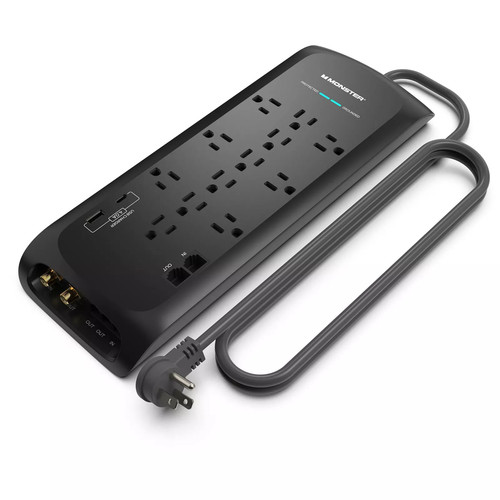 Monster black heavy duty surge - heavy,