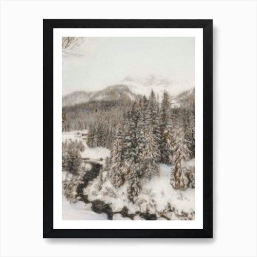 Scena invernale stampe - scena,