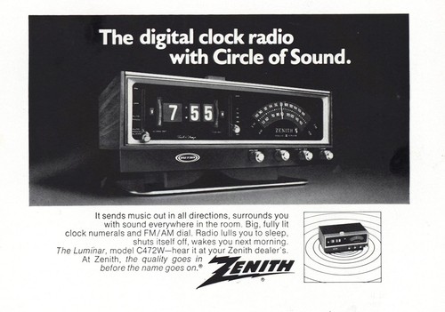 Radio orologio digitale - , zenith