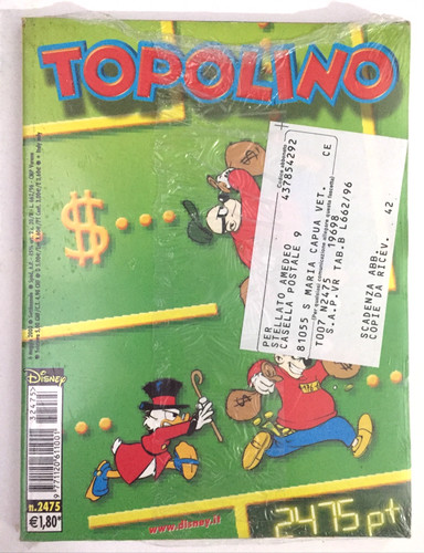 Topolino 2475 disney - n.2475, 2003