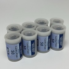 8 rotoli pellicola film LUCKY