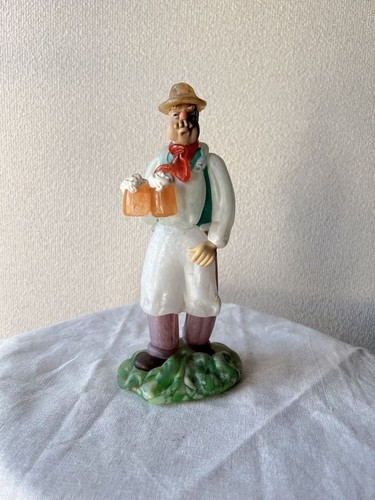 Bambola vintage con birra - , in