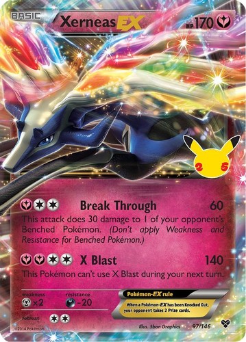 Xerneas 146 pokemon - xerneas, ex