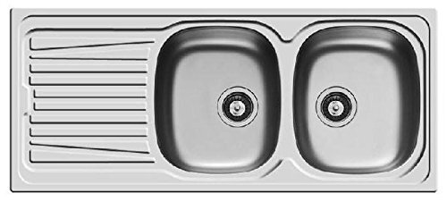 Lavello cucina vasche 116 cm - 2,