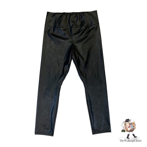 Leggings donna ecopelle