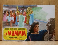 LA MUMMIA fotobusta poster THE MUMMY Terence Fisher Yvonne Furneaux Lee BK25