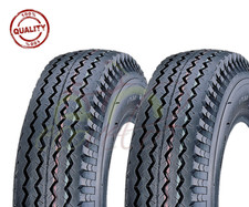 2 PNEUMATICI COPERTONI 4.80/4.00-8 GOMMA 69N RUOTE CARRELLO RIMORCHIO APPENDICE