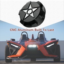 Tappo gas alluminio nero per