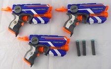 3 x Nerf Firestrike Elite con