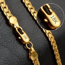 Collana uomo placcata oro