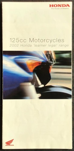 Brochure vendita moto - , honda