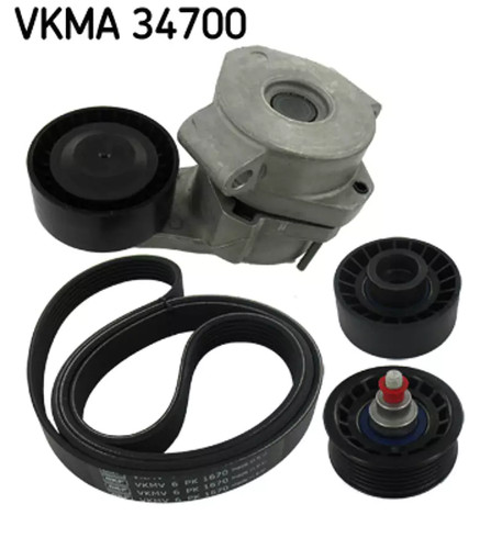 Kit cinghie poly skf vkma - skf,