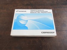 Honda CBR600F 2004 Manuale