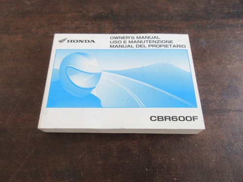 Honda cbr600f 2004 manuale - honda,
