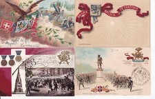 Italia, Battaglia, Reggimentali - 28 Cartoline viaggiate/non viaggiate 1863-1940