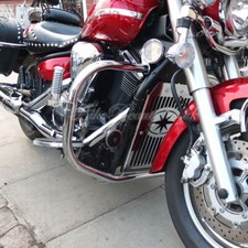 Barra antiurto cromata Yamaha