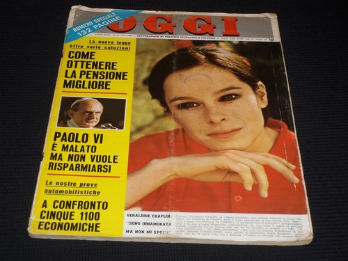 1968 may oggi magazine - 1968,