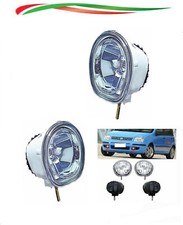 KIT COPPIA FARETTI FARI FENDINEBBIA ANTERIORE DX SX FIAT PANDA DAL 2003 AL 2012