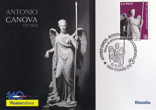 Antonio canova cartolina - antonio,