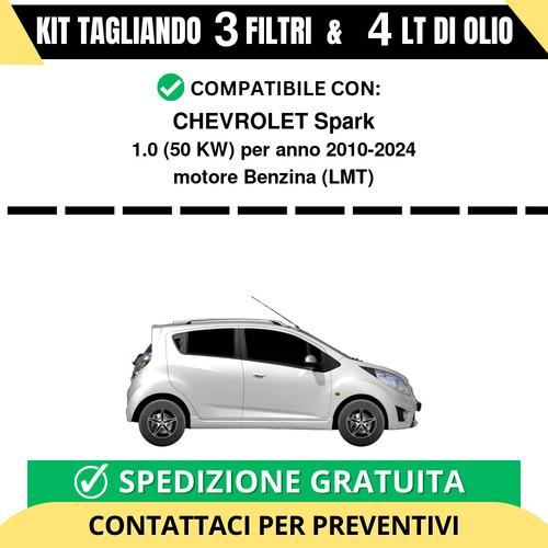 Tagliando per chevrolet spark - chevrolet,