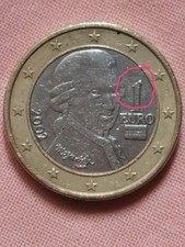 RARO Austria 1 euro 2002