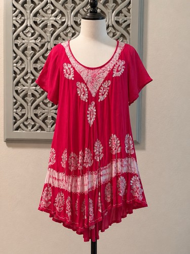 Pullover donna rosa floreale