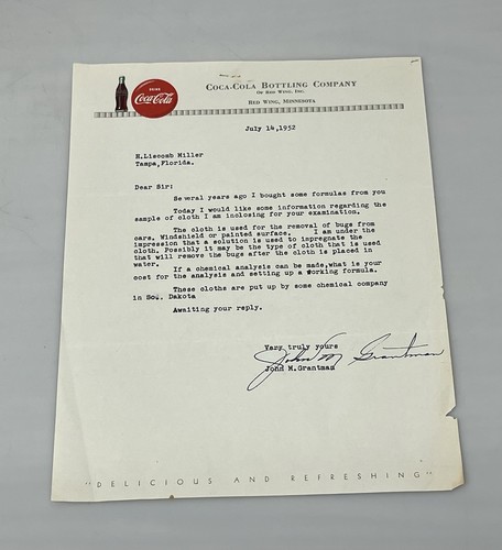 1952 coca cola bottling - 1952,