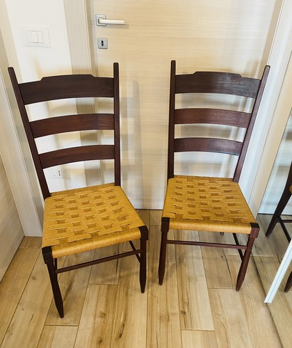 Coppia sedie gio - ponti, cassina