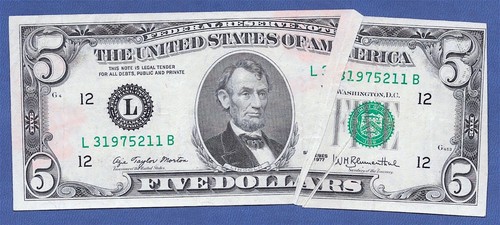 1977 errore grande - $5,
